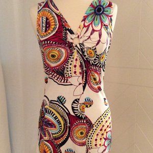 Linda Leal colorful summer tank/tunic